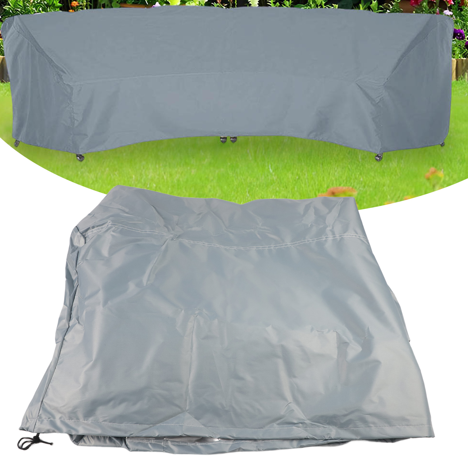 Outdoor Furniture Year Round - Gebogen bankhoes 210D meubelhoes voor buiten,