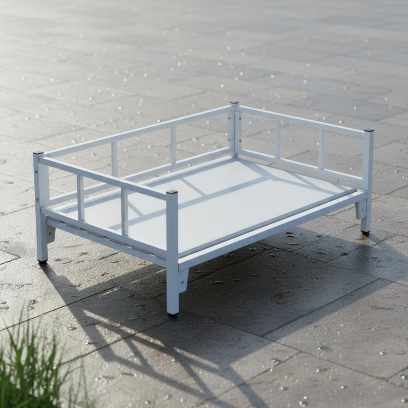 Outdoor Furniture Year Round - Verhoogd hondenbed voor alle seizoenen, verhoogd