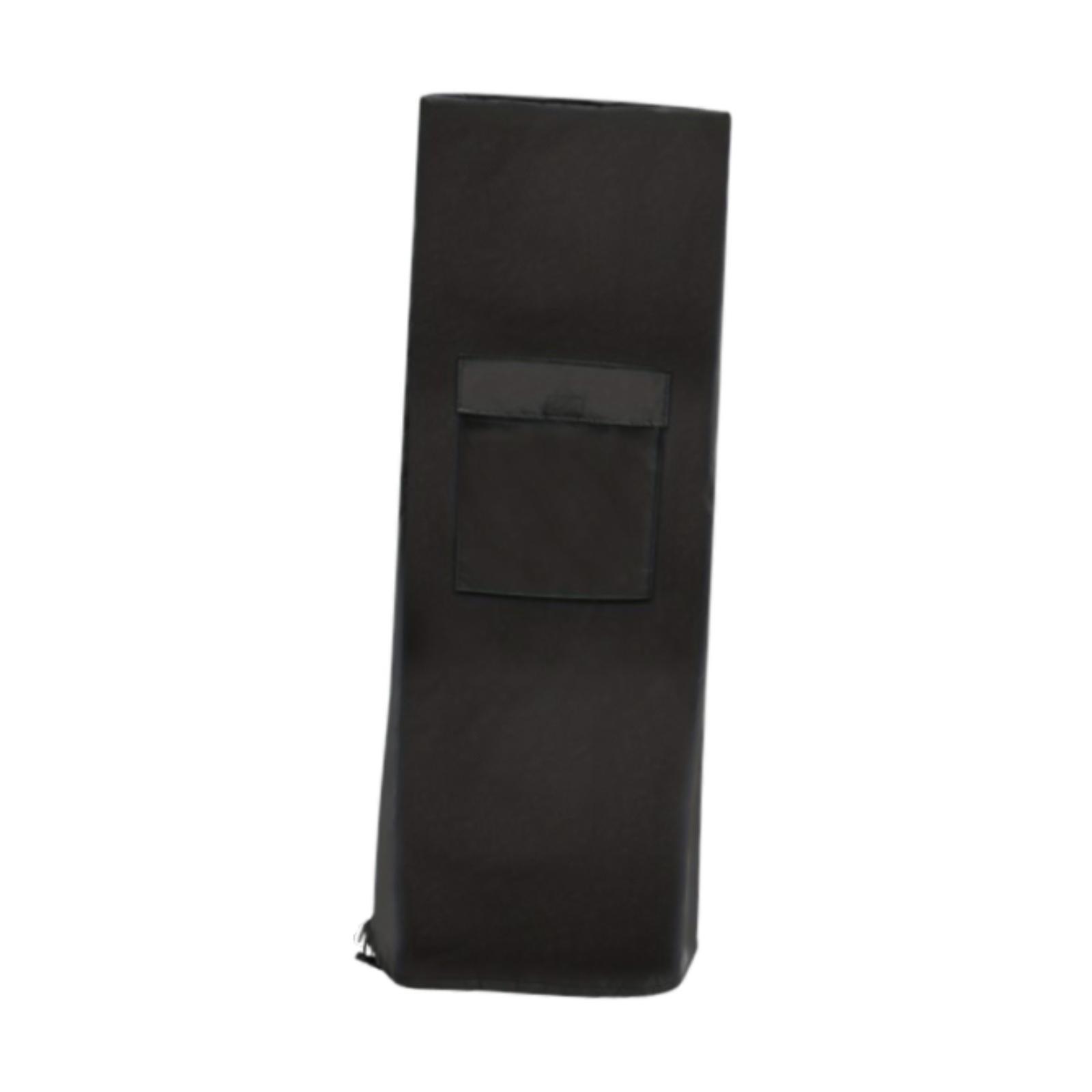 Patio Heater Standing - Terrasverwarmerhoes Zwart voor staande verwarming Gladde
