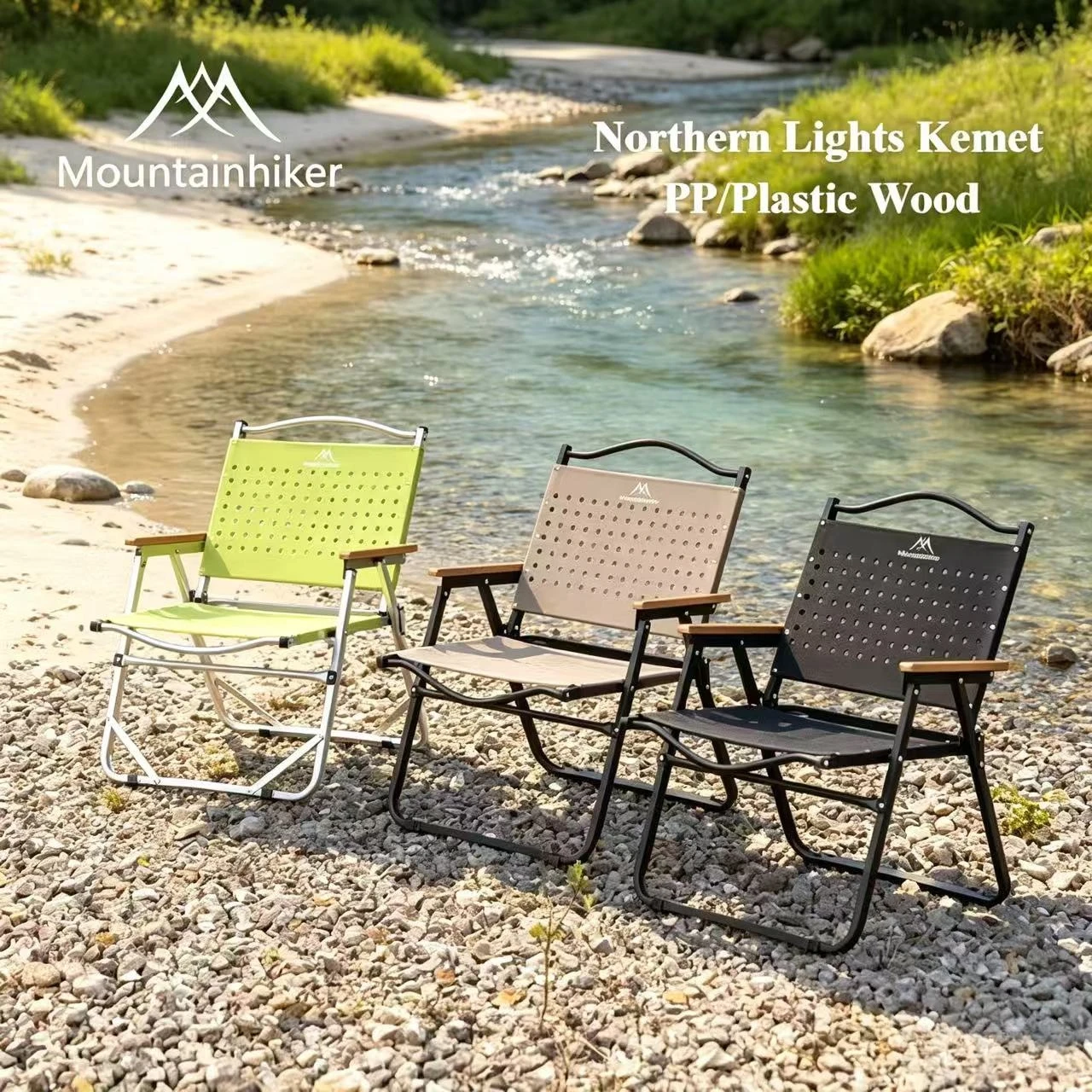 Outdoor Furniture Cheap - MOUNTAINHIKER Campingstoel Draagbare opvouwbare Kermit-stoel Opvouwbare