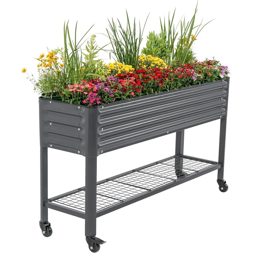 Garden Storage Box - Verhoogd slank tuinbed, 1,5' x 5,5'