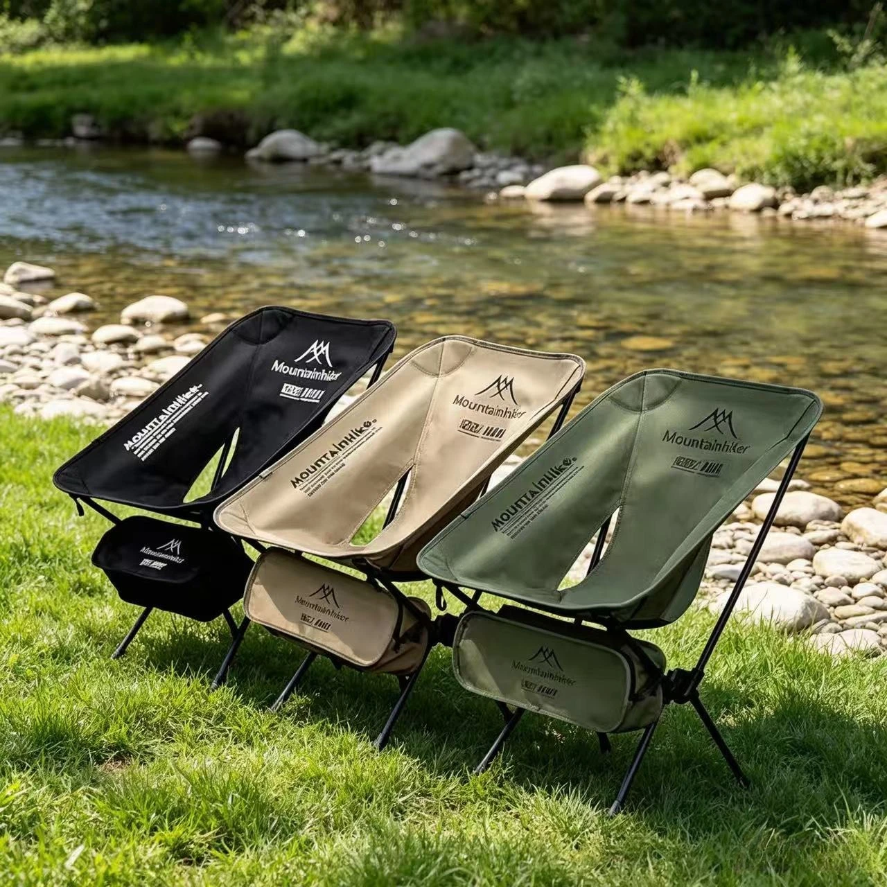 Outdoor Furniture Cheap - Opvouwbare ultralichte maanstoel Draagbare luie campingstoel