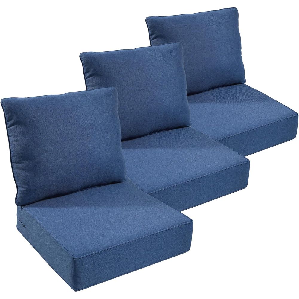 Outdoor Furniture Waterproof - Buitenmeubelkussens, 6 inch dikke zitkussens, waterdicht