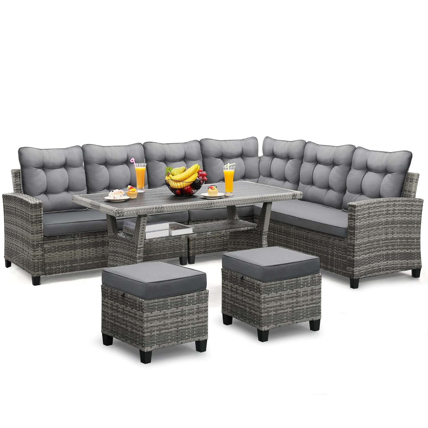6-delige terrasmeubilairset, e - Outdoor Furniture Bali recensie en prijs