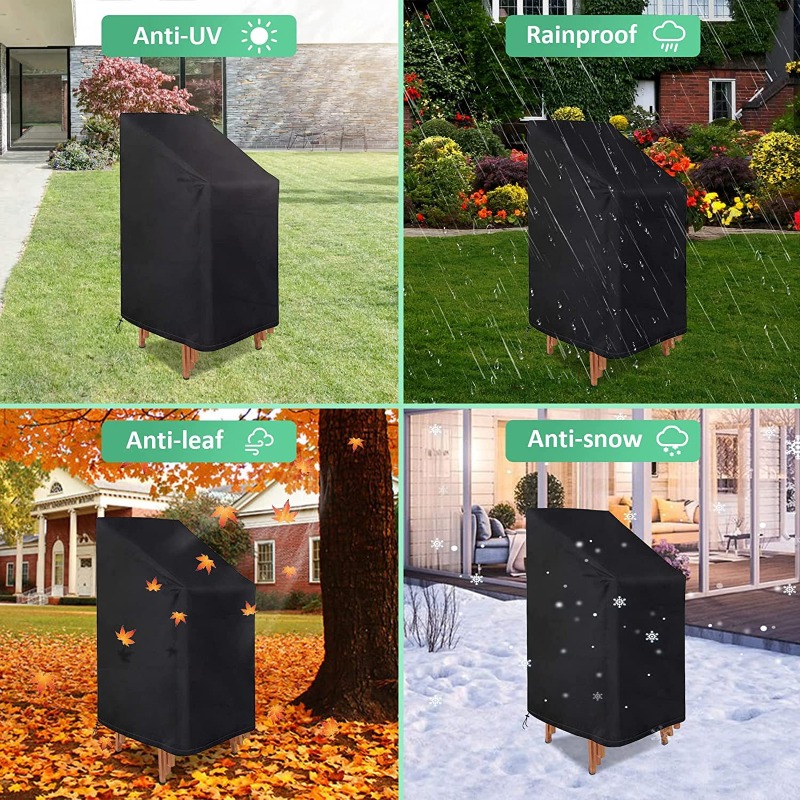 1/2/PCS Gestapelde Stoel Stofh - Outdoor Furniture Waterproof recensie en prijs