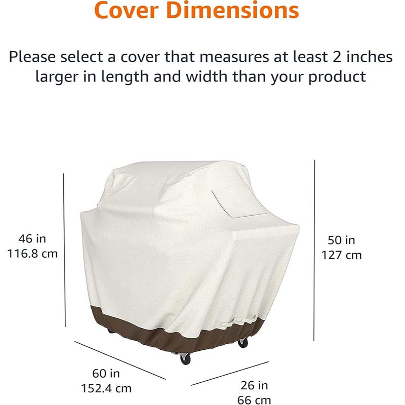 210D BBQ Beige Barbecue Grill  - Outdoor Furniture Manufacturer recensie en prijs