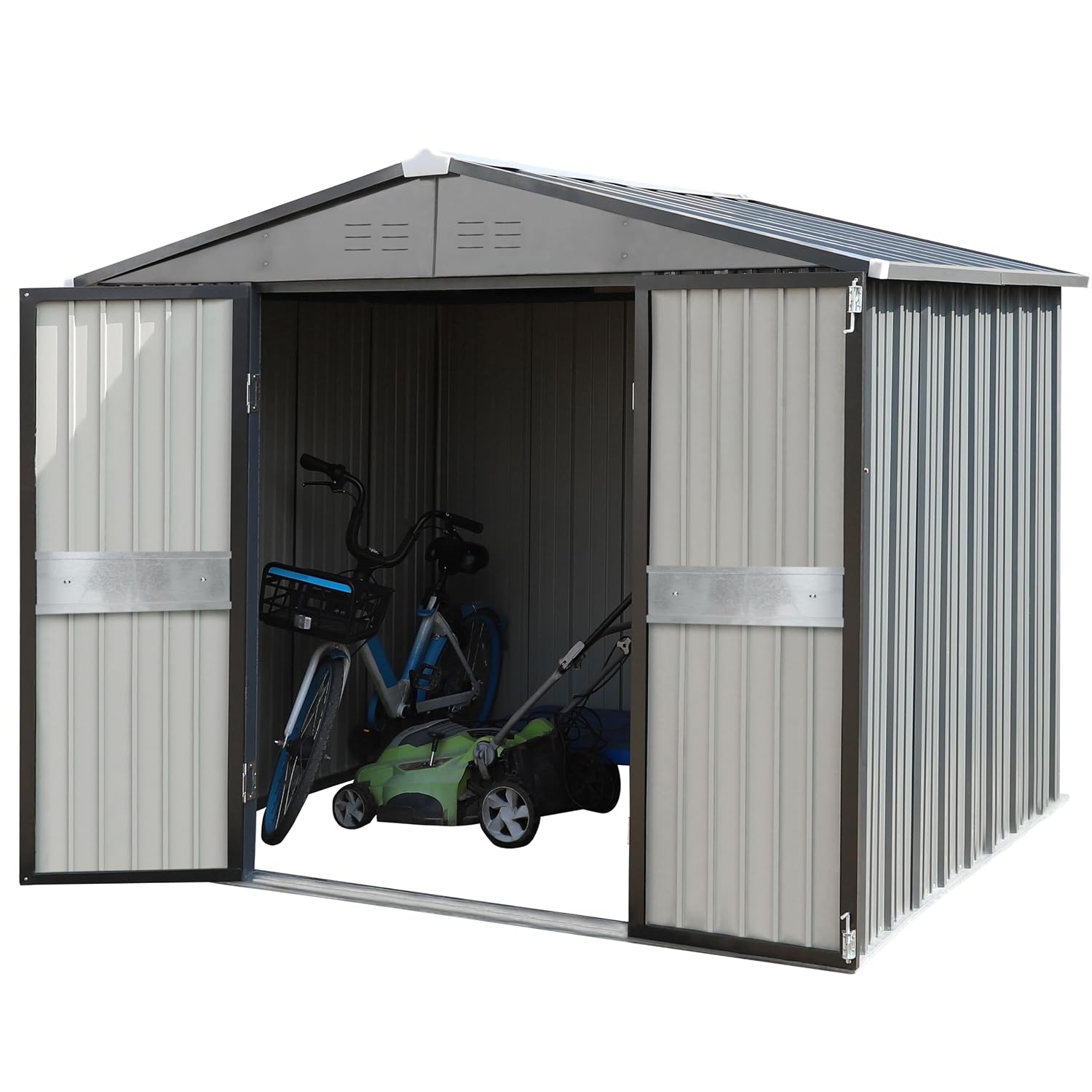 10' x 10' Buitenberging met du - Outdoor Furniture With Storage recensie en prijs