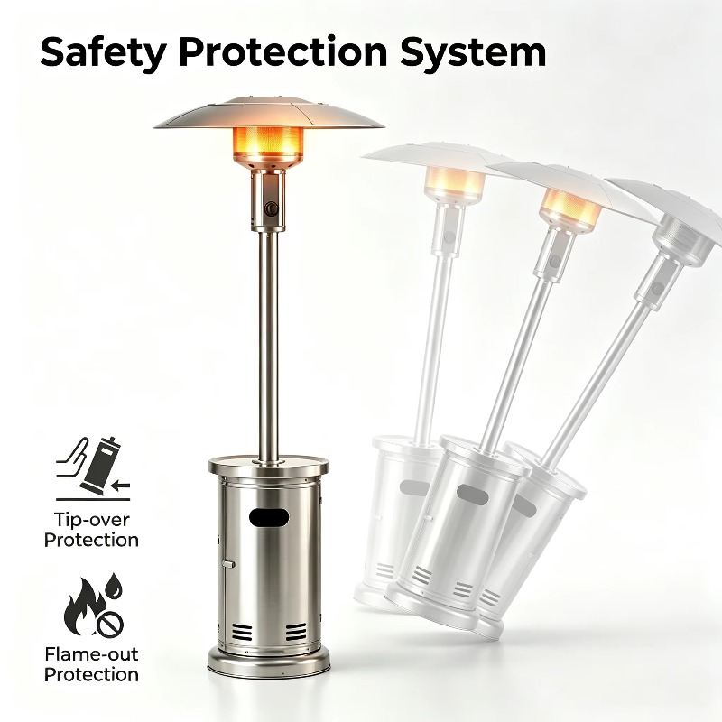 Airo Snelverwarmende Paraplu G - Patio Heater Standing recensie en prijs