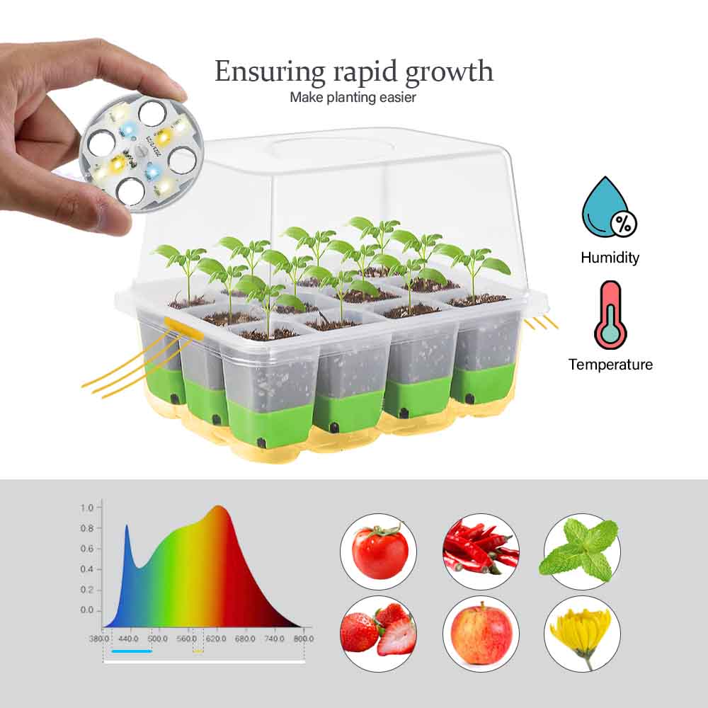 LED-groeilicht Zaailing Starte - Garden Storage Box recensie en prijs