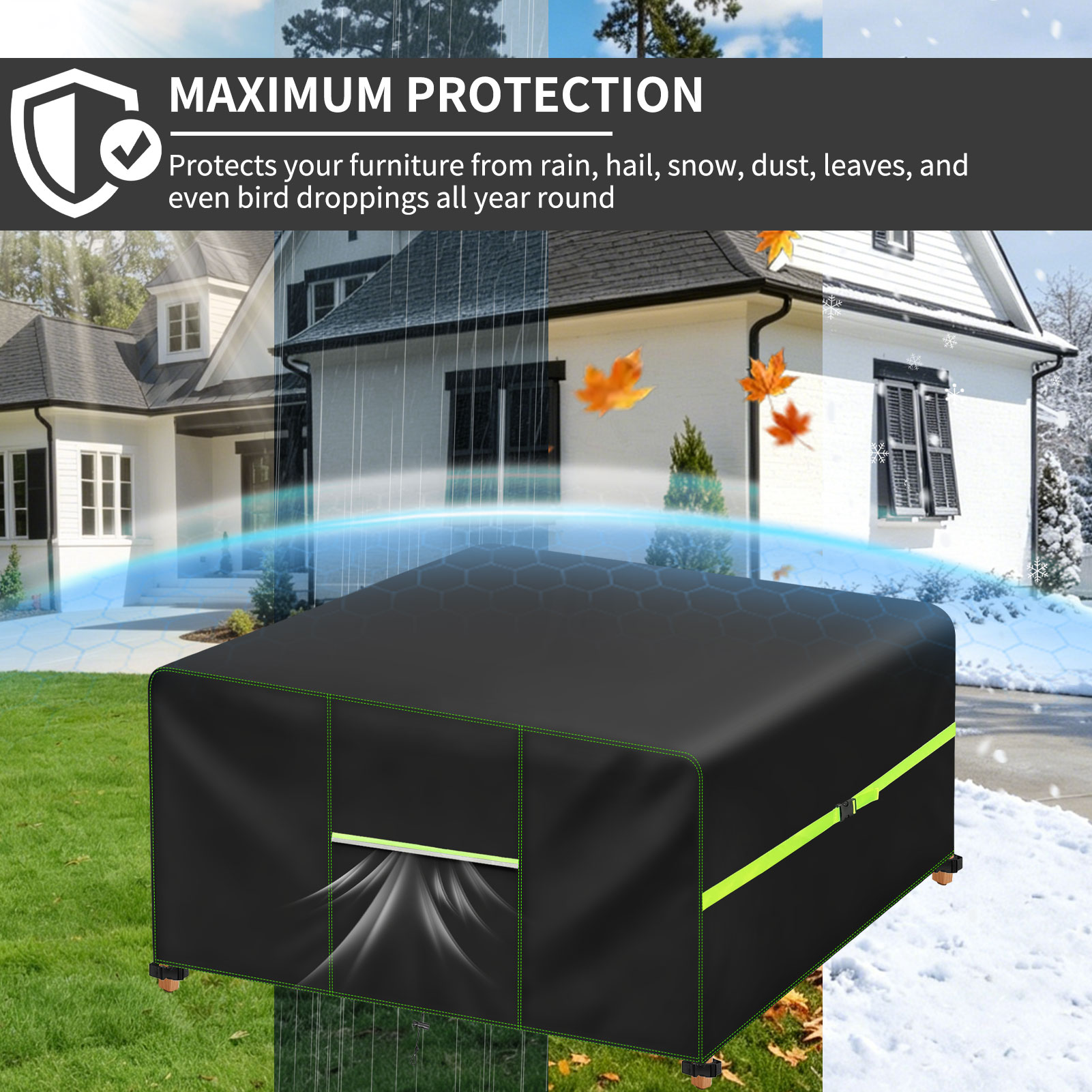 Tuinmeubelhoes met ventilatieo - Outdoor Furniture Bali recensie en prijs