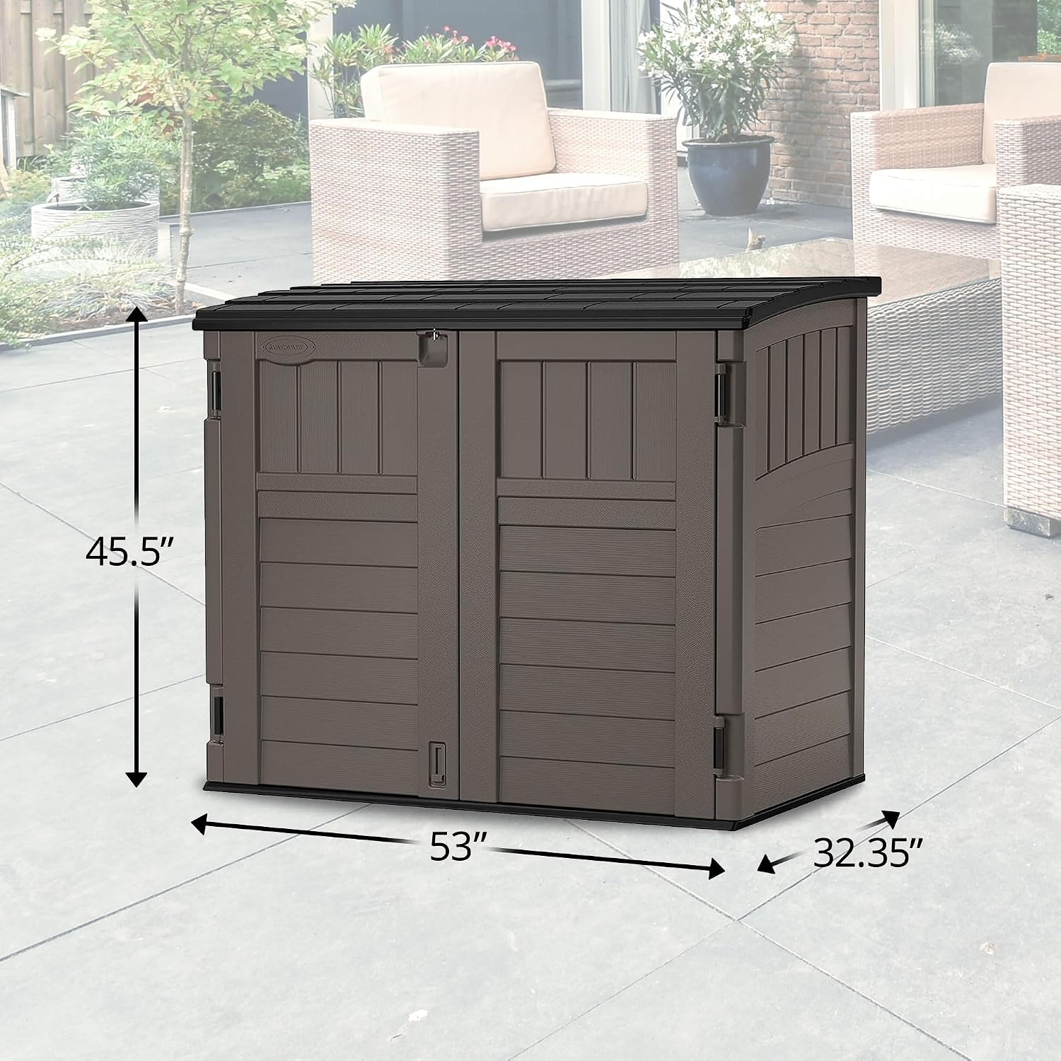 Buitenberging voor achtertuin, - Garden Storage Box recensie en prijs