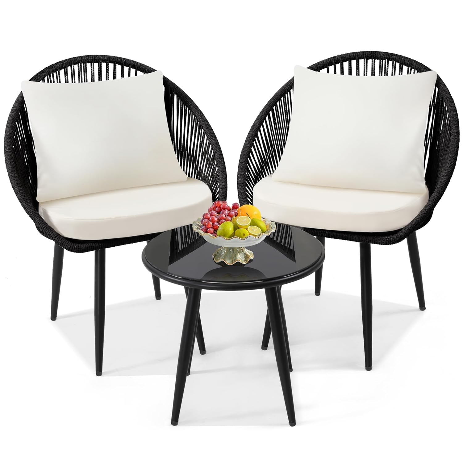 3-delige bistroset, stoelen va - Outdoor Furniture Bali recensie en prijs