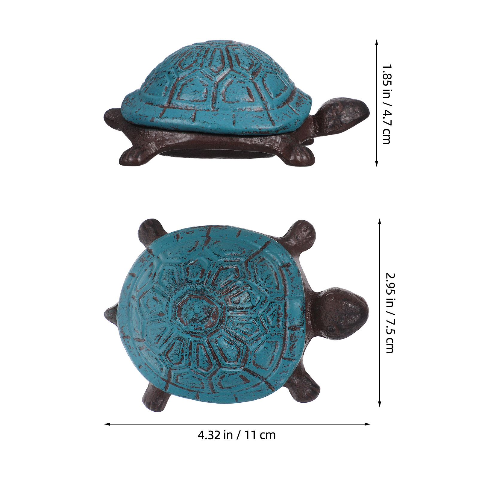Gietijzeren Schildpad Sleutelv - Garden Storage Box recensie en prijs