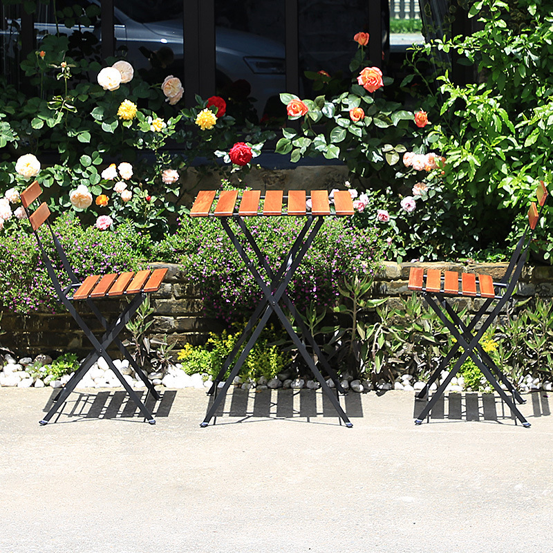 Opvouwbare massief houten salo - Outdoor Furniture Table And Chairs recensie en prijs
