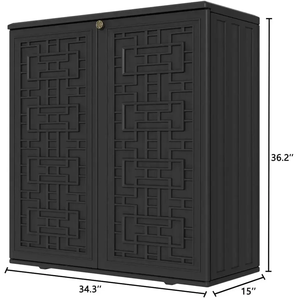 Weerbestendige hars opbergkast - Garden Storage Box recensie en prijs