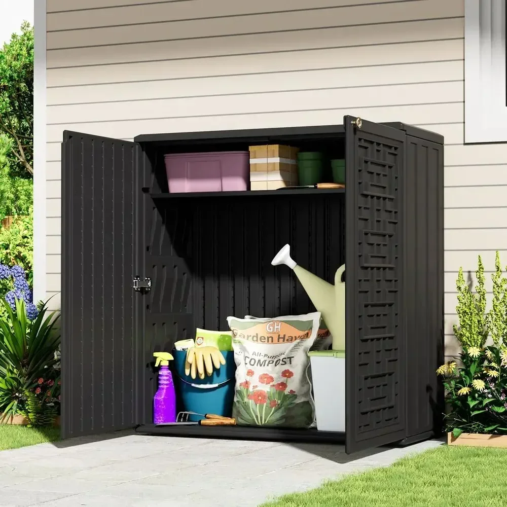 Weerbestendige hars opbergkast - Garden Storage Box recensie en prijs