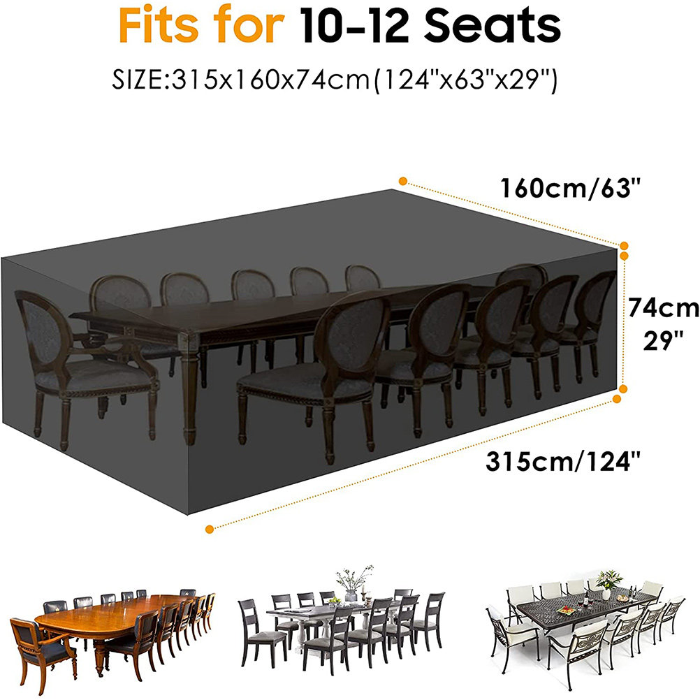 Waterdichte tuintafelhoes Oxfo - Outdoor Furniture Table recensie en prijs