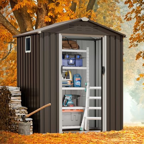 JY QAQA 5x3 FT Metalen Buitenb - Outdoor Furniture With Storage recensie en prijs