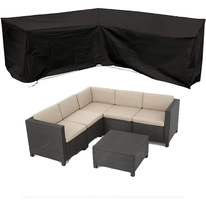 Anti-UV L-vormige buitensofa h - Outdoor Furniture Manufacturer recensie en prijs