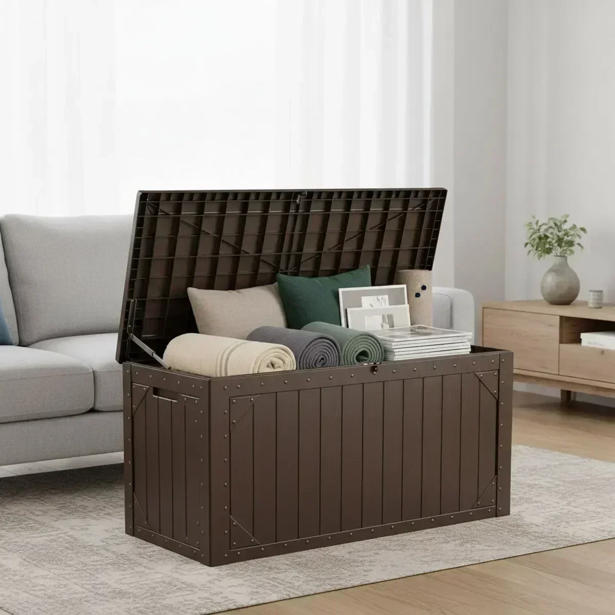 Grote waterdichte opbergbox vo - Garden Storage Box recensie en prijs