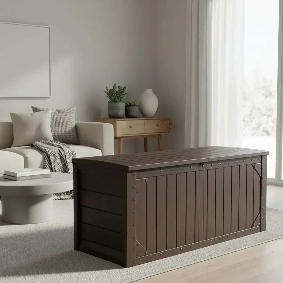 Grote waterdichte opbergbox vo - Garden Storage Box recensie en prijs