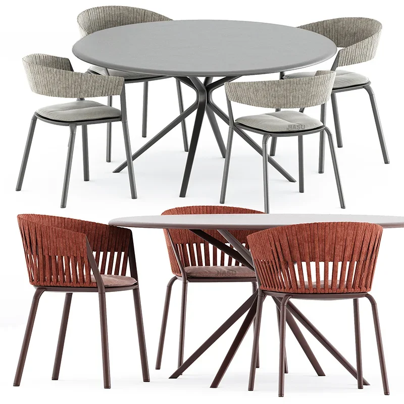 'Buitenmeubilair Staal 4-delig - Outdoor Furniture Table And Chairs recensie en prijs