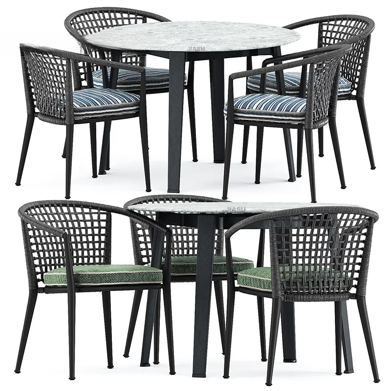 'Buitenmeubilair Staal 4-delig - Outdoor Furniture Table And Chairs recensie en prijs