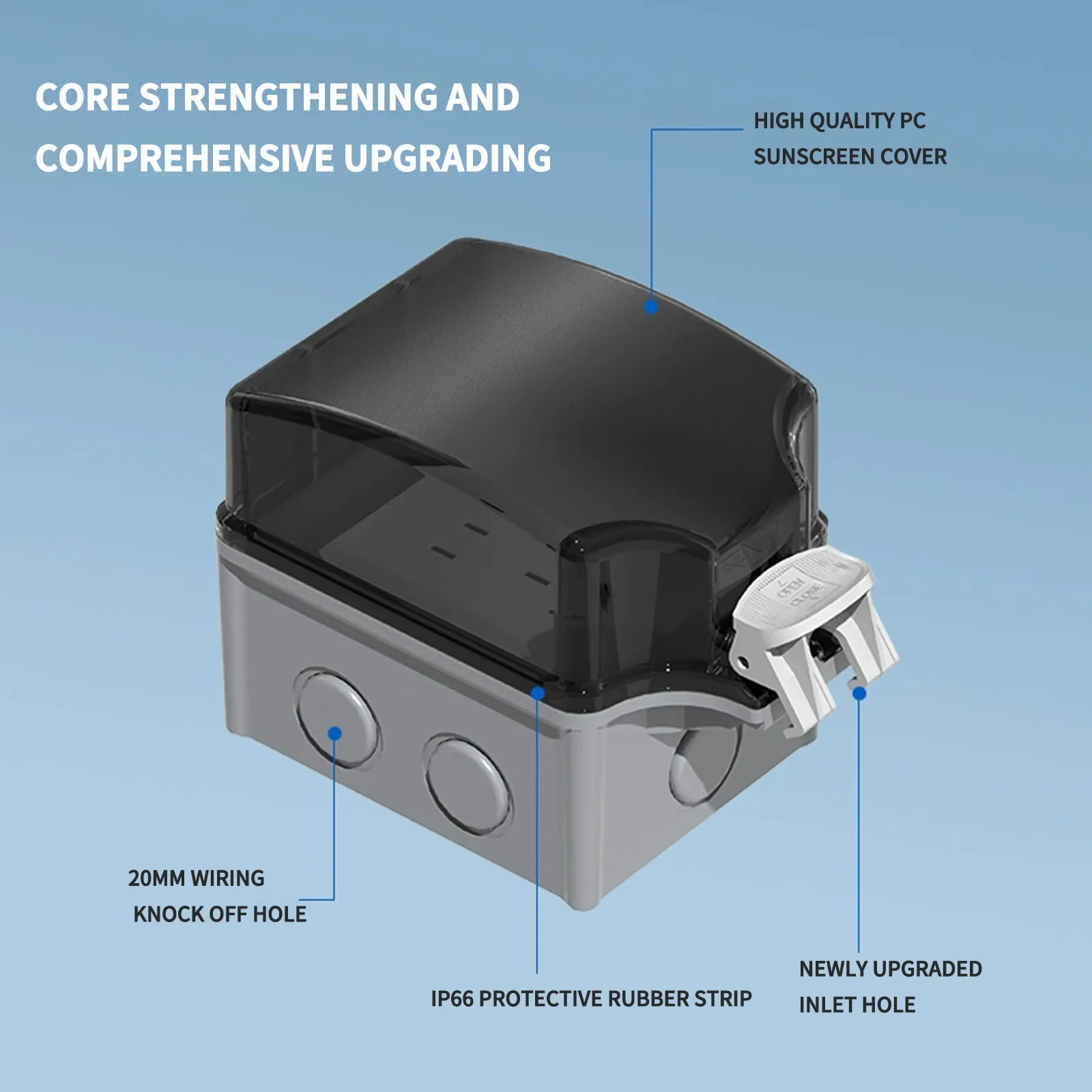 IP66 Outdoor Socket 220V EU So - Garden Storage Box recensie en prijs