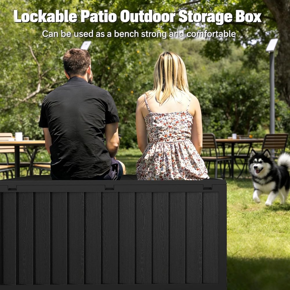 75 Gallon Outdoor Opbergbox Wa - Garden Storage Box recensie en prijs