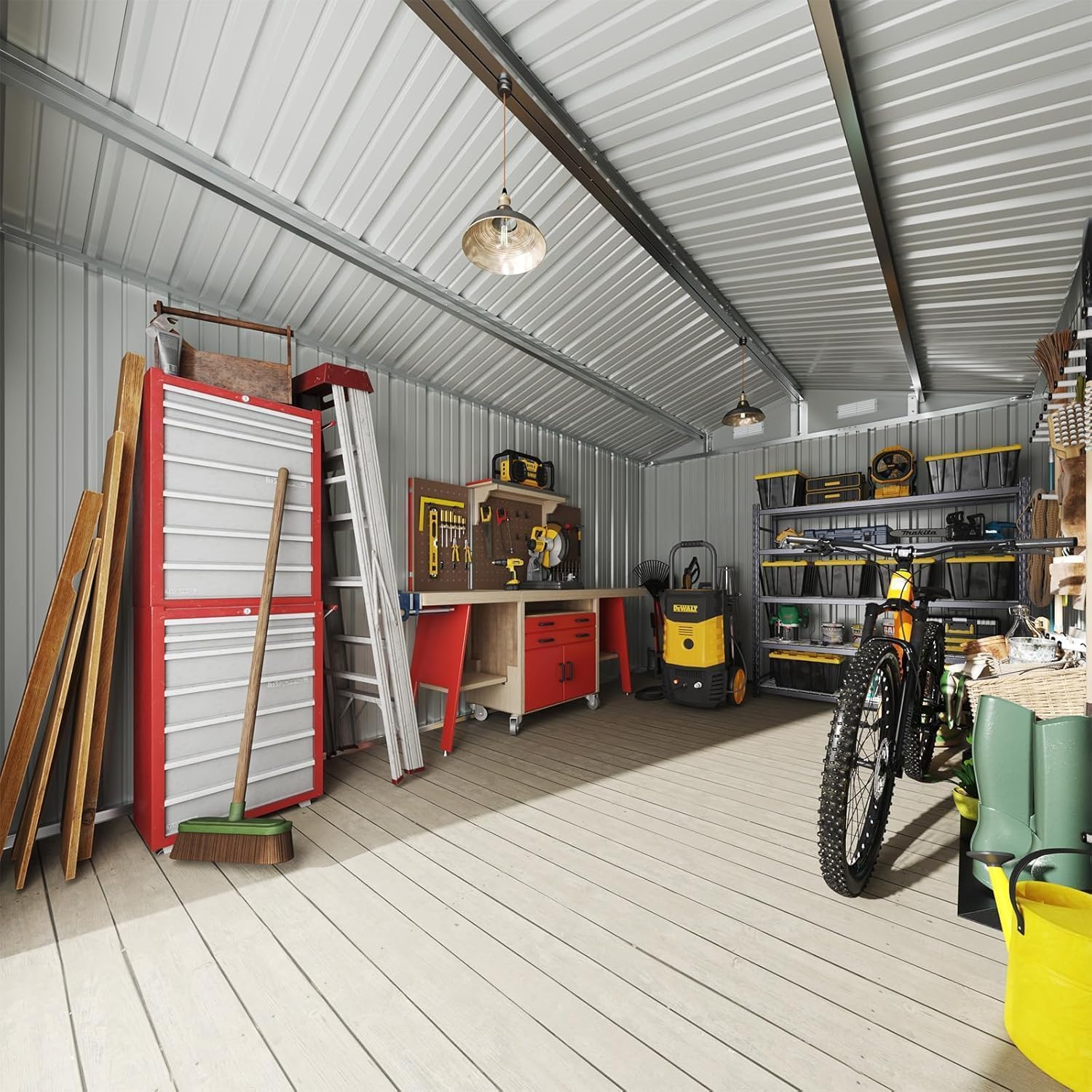 12 x 10FT buitenberging met gr - Outdoor Furniture With Storage recensie en prijs
