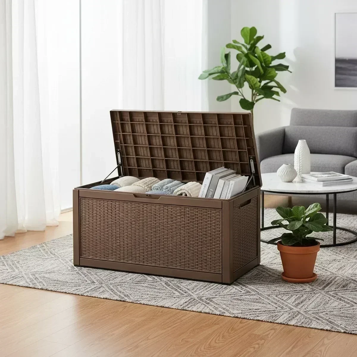 Grote buitenbergingbank, water - Outdoor Furniture With Storage recensie en prijs