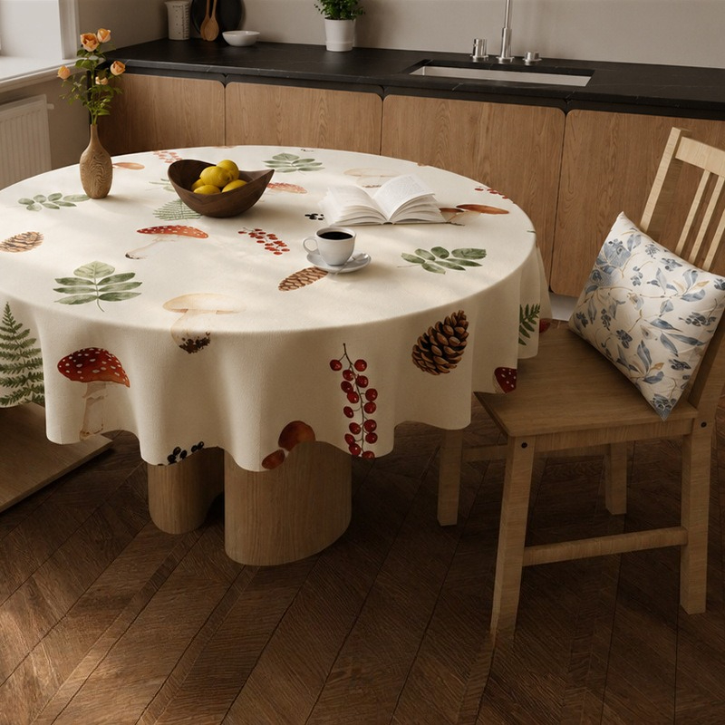 Herbruikbaar PVC rond tafelkle - Outdoor Furniture Year Round recensie en prijs