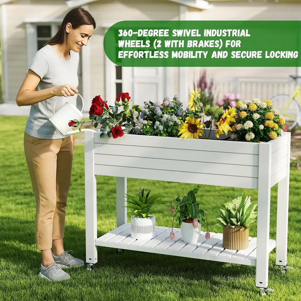 Verhoogd tuinbed met poten en  - Garden Storage Box recensie en prijs
