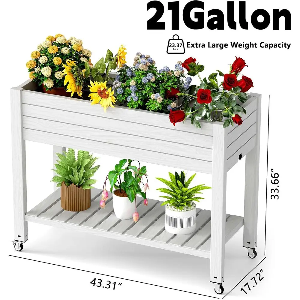 Verhoogd tuinbed met poten en  - Garden Storage Box recensie en prijs