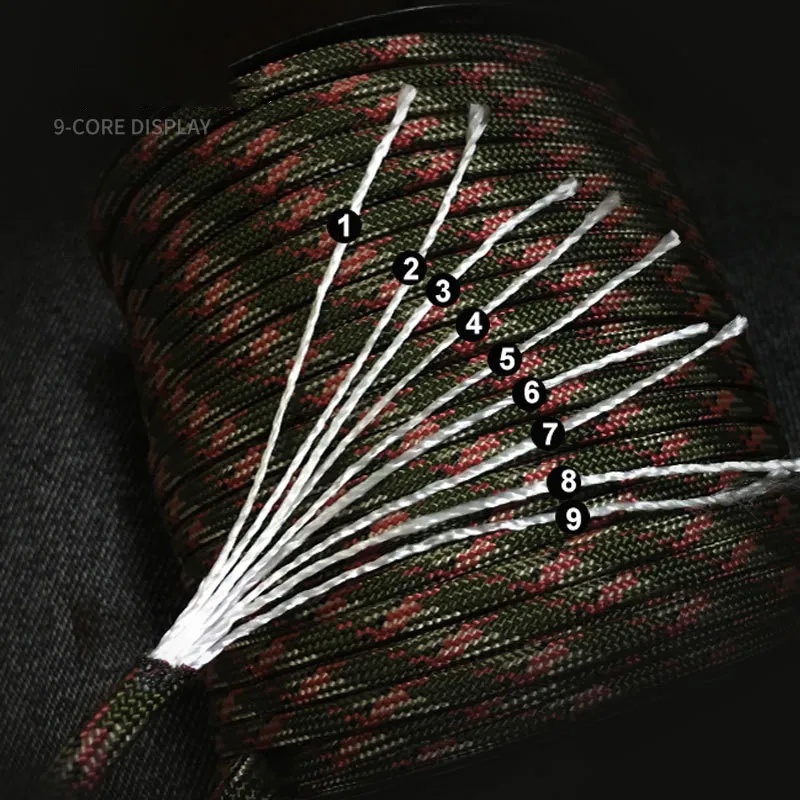 100M 550 Militaire Standaard 9 - Outdoor Furniture Rope recensie en prijs