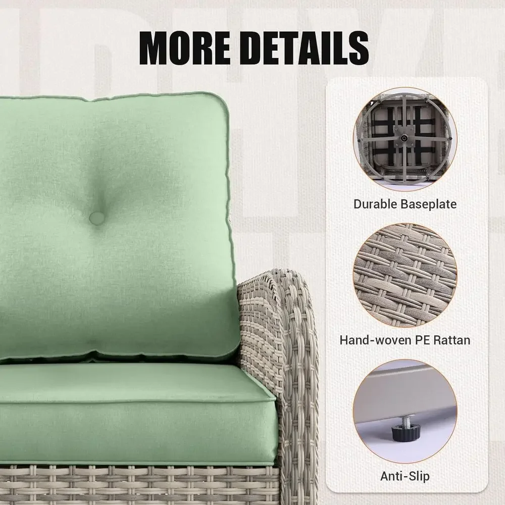 Tuinmeubelenset: Schommelstoel - Outdoor Furniture Green recensie en prijs