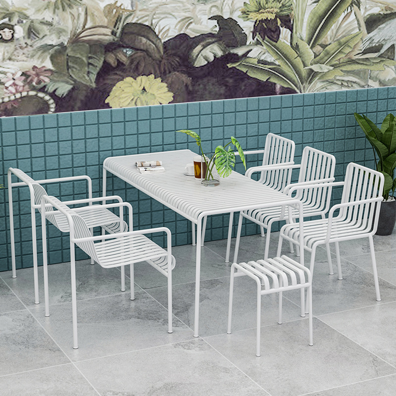 Hot Sales metalen tafel en sto - Outdoor Furniture Cost recensie en prijs