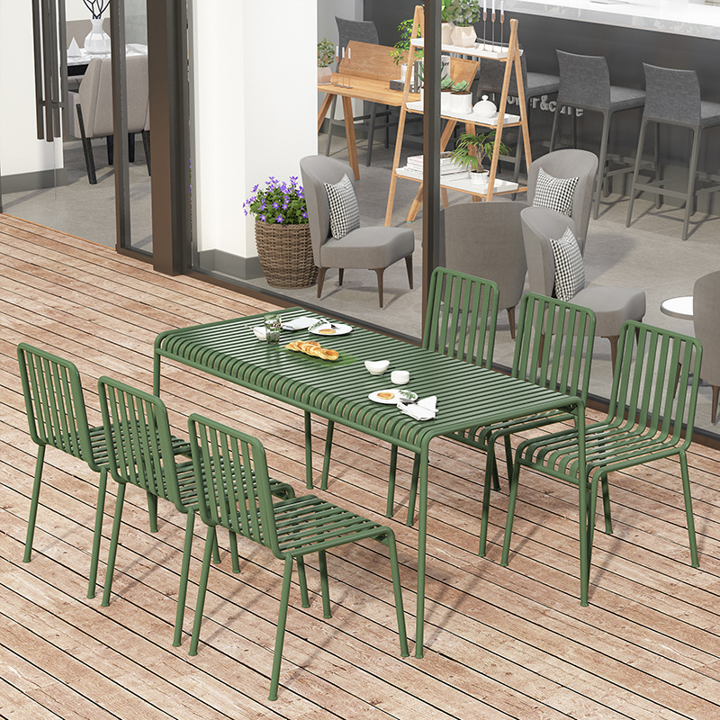 Hot Sales metalen tafel en sto - Outdoor Furniture Cost recensie en prijs