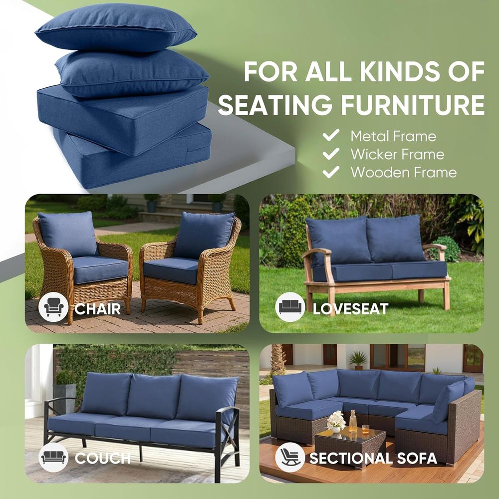 Buitenmeubelkussens, 6 inch di - Outdoor Furniture Waterproof recensie en prijs