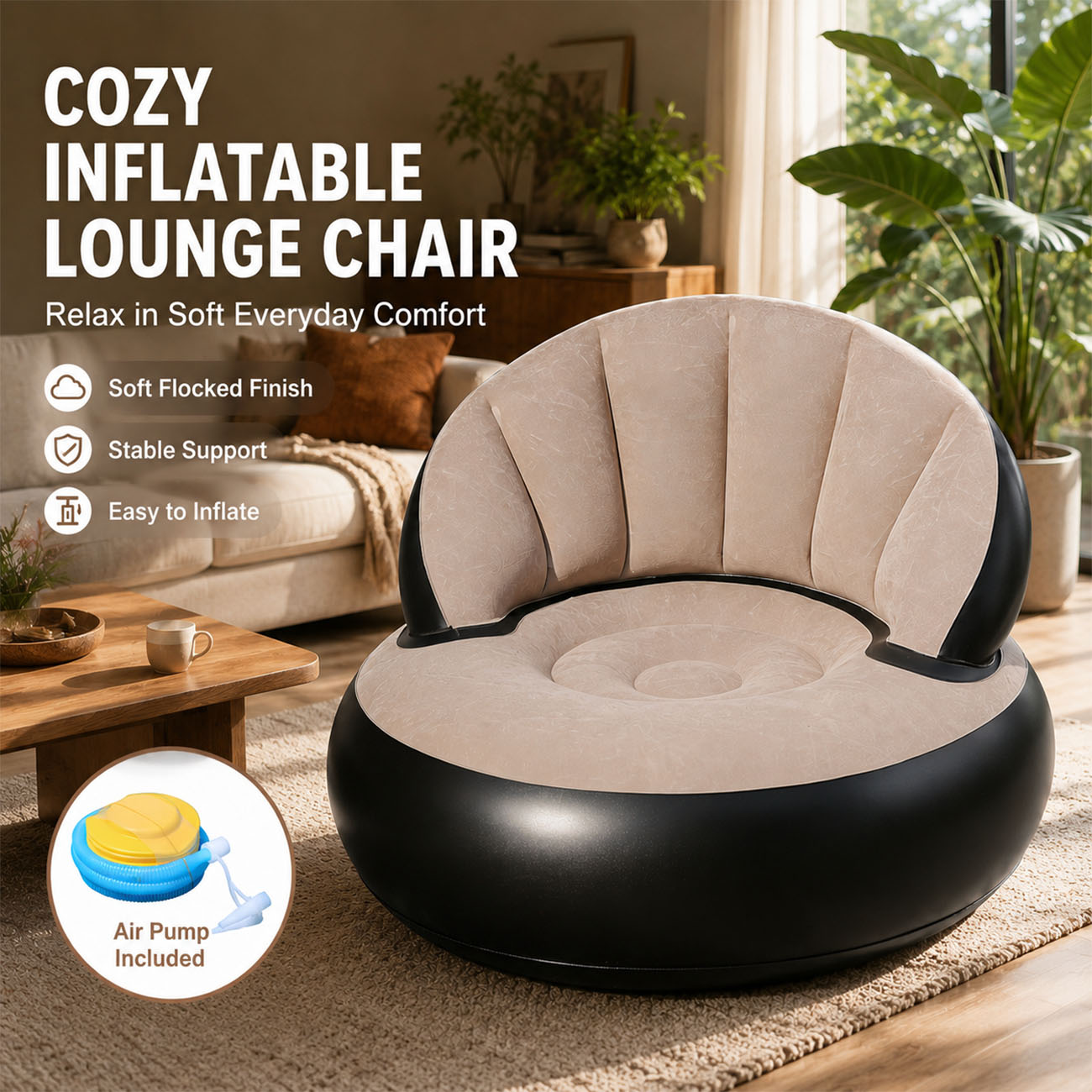 Opblaasbare stoel voor volwass - Outdoor Furniture Small recensie en prijs